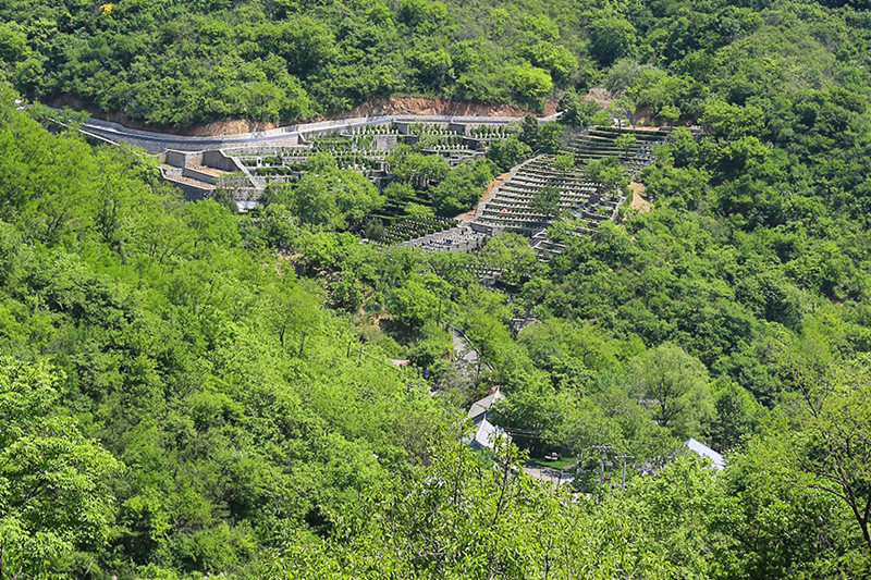 北京草坪葬九公山陵园环境